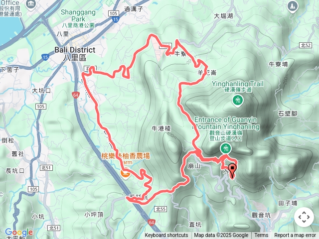 觀音山馬路健走