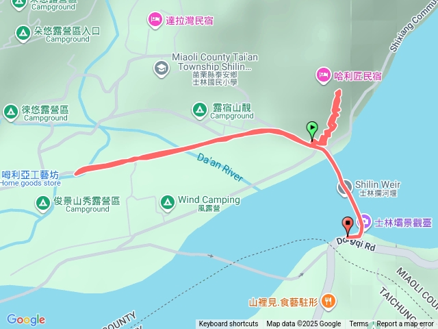 士林攬砂壩馬拉邦步道