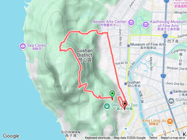 南北壽山連走O型