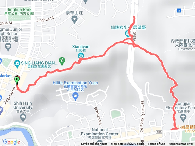 仙跡岩-景美到木柵路一段