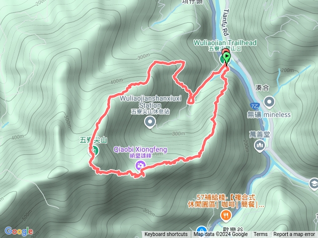 五寮尖登山步道預覽圖