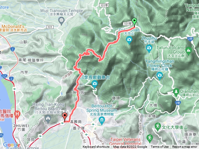 220722二子坪火燒山向天山向天池山興福寮下貴子坑