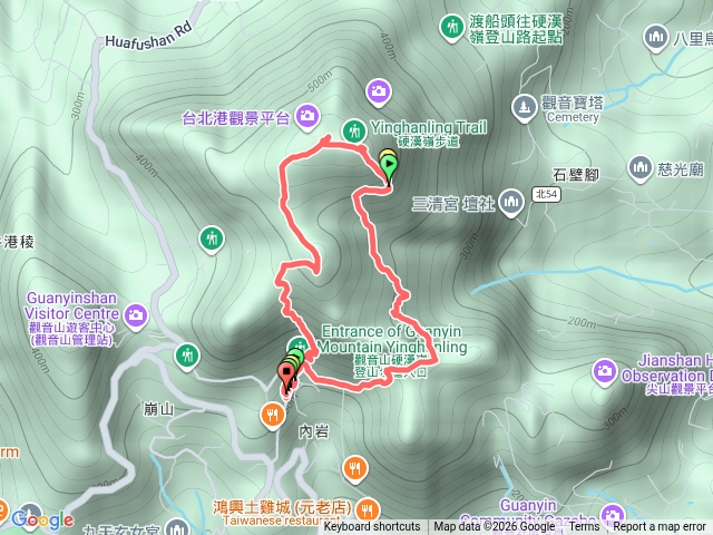 硬漢嶺回程有陡預覽圖