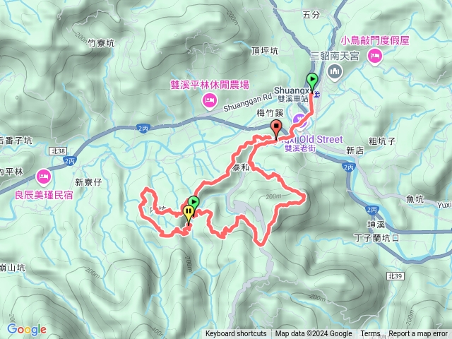 麻竹坑山-笤谷瀑布-蝙蝠山