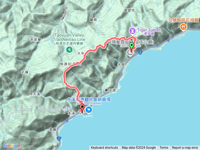 草嶺古道大里大溪線