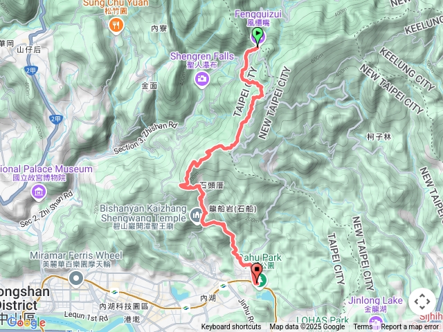 台北大縱走底四段