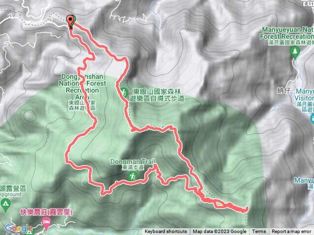 20231001_志繼山_東眼山_拉卡山_O型