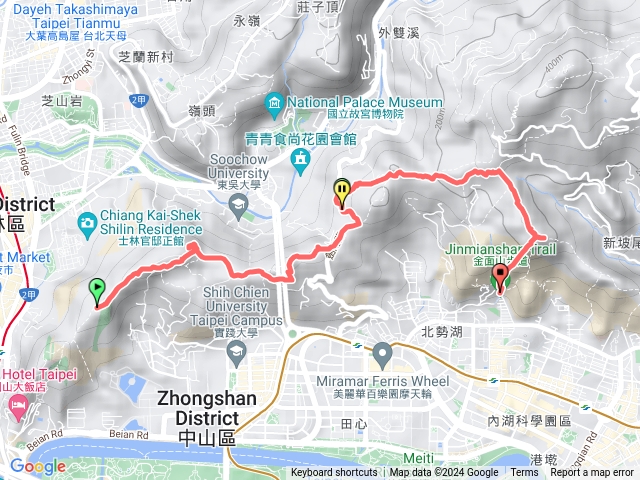 馬克劍南山+金面山