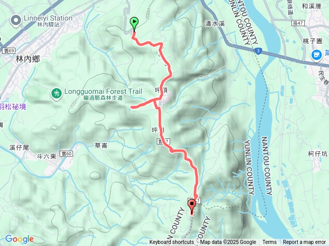 觸口山、南觸口山