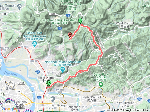 劍潭陽明大縱走