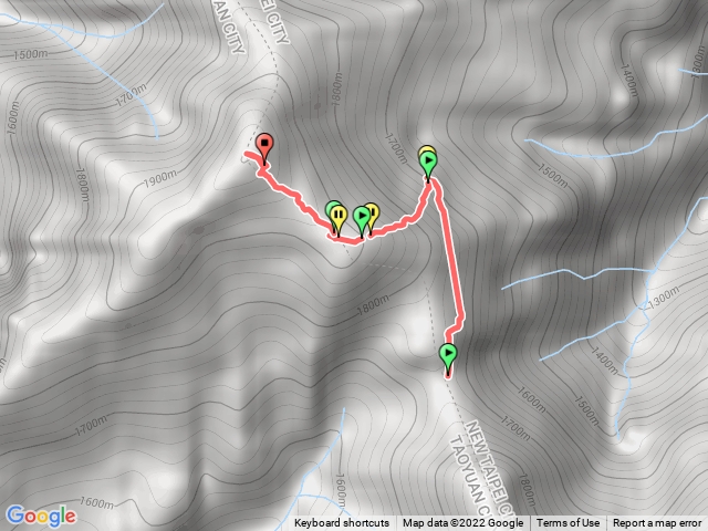 福巴越嶺走拉拉山