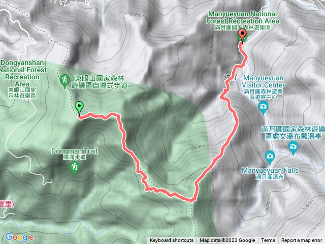 小百岳22-東眼山自導式步道20230910