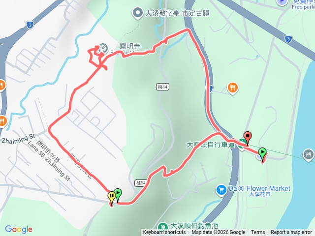 齋明寺古道+御成路古道O型