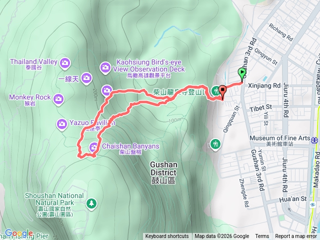 柴山龍泉寺-北嶺好漢坡-盤龍O型預覽圖