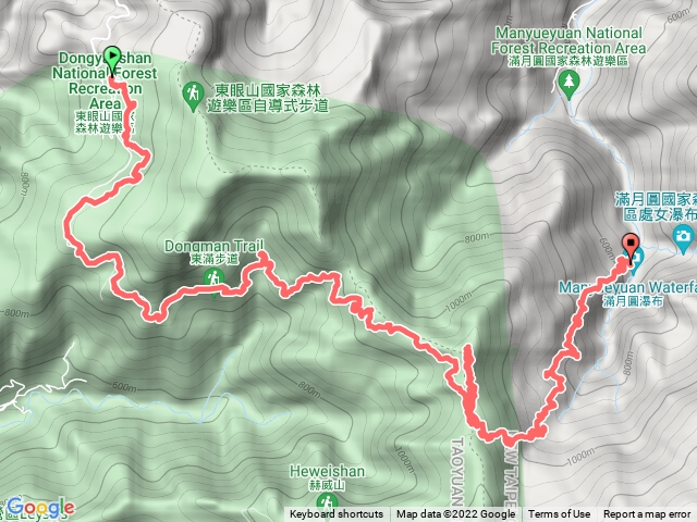 東滿步道(+拉卡山)