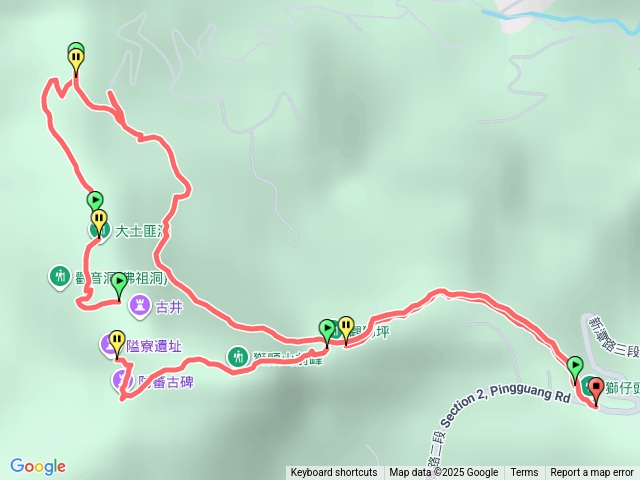 獅仔頭山登山口