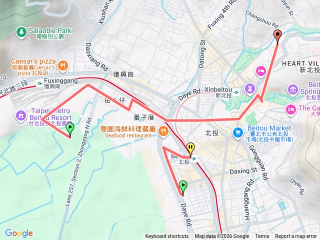 北投小走