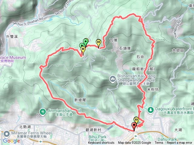 2025.8.16內湖心型縱走