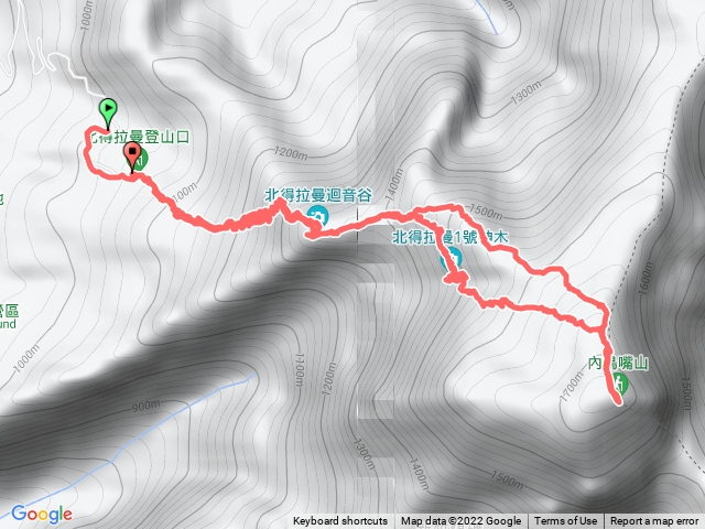北得拉曼 內鳥嘴O型