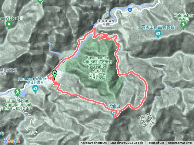 2023-02-22 八仙山縱走-八東園大O繞