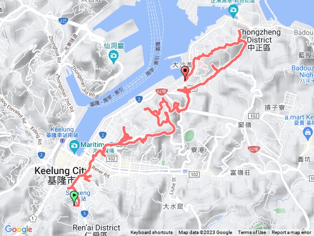 20230603石硬港山-龍頭山-砲子台山-旭丘嶺-旭丘山
