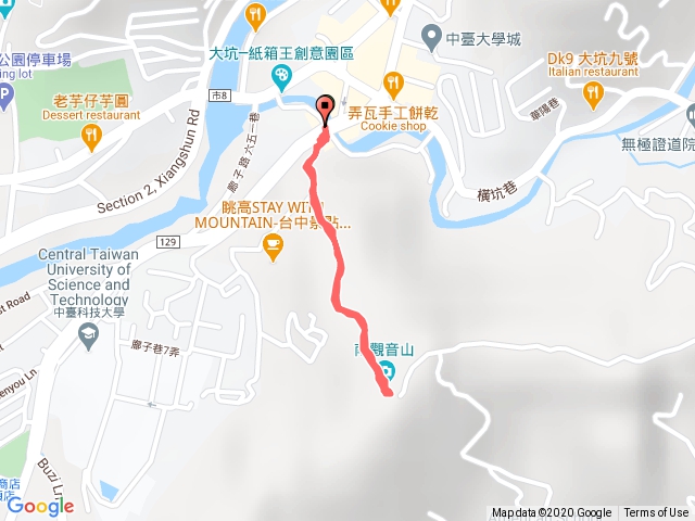 南觀音山(原路往返)