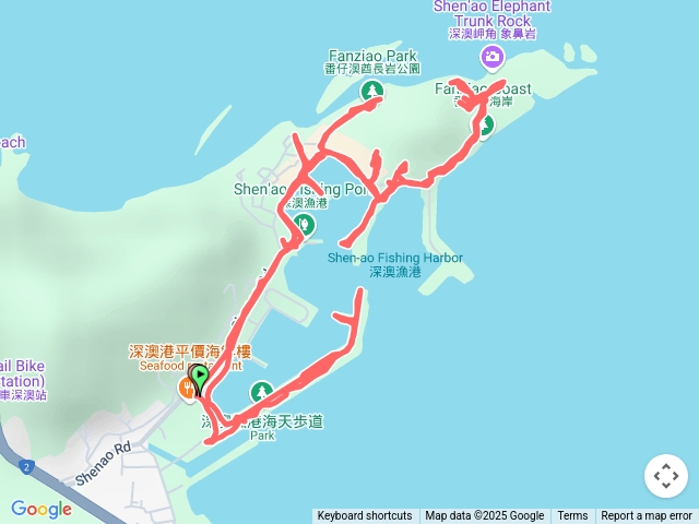 深澳漁港、象鼻岩