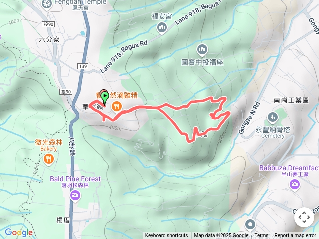 南投草尾嶺步道