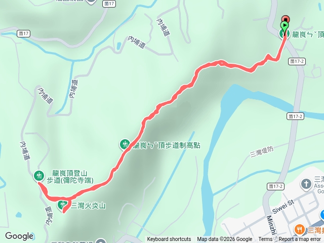 龍峎步道（火炎山山頭）預覽圖