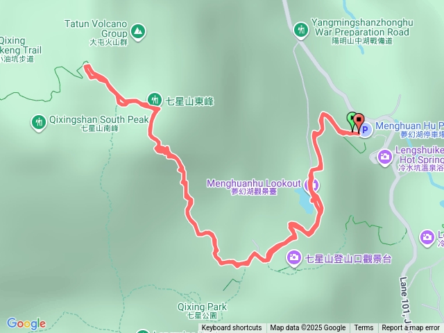 夢幻湖feat.七星山東主峰