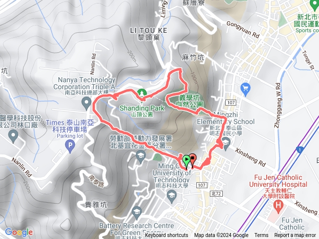 20240601泰山岩崎頂步道