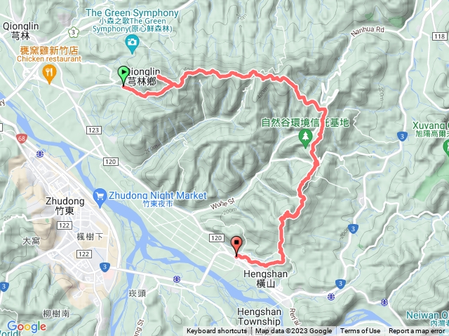 2023/1/9飛沙縱走(飛鳳山/沙坑山/大肚庄山)