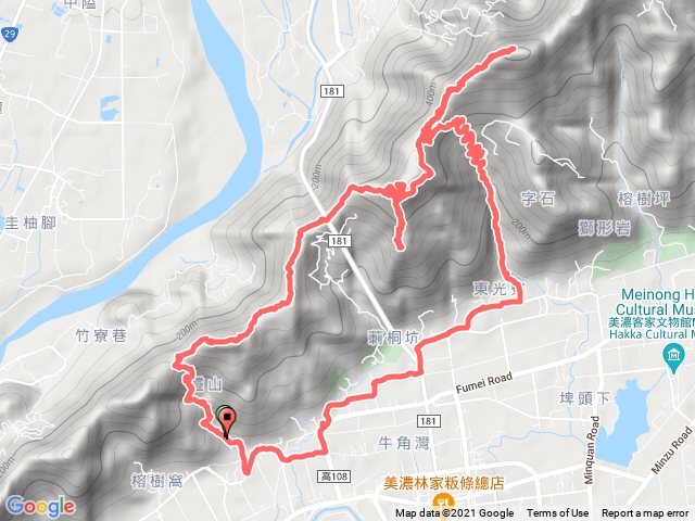 月光山O型路線