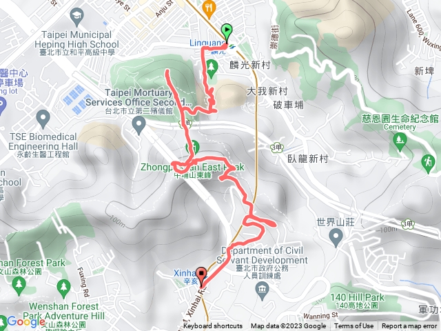 富陽公園福州山中埔山