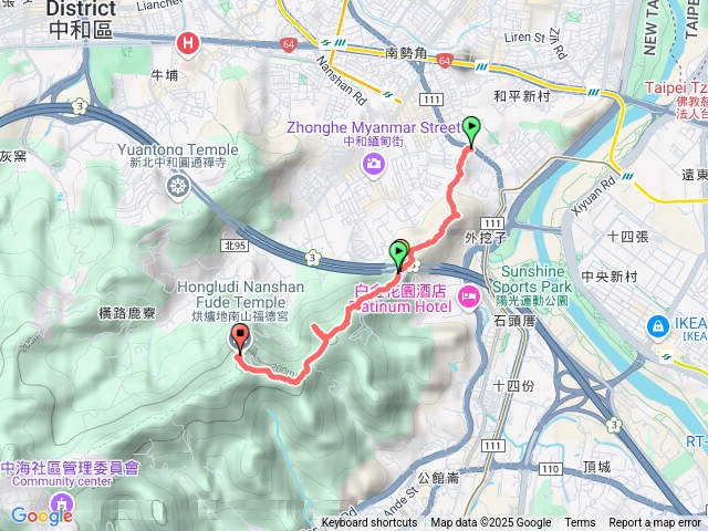 安和路到洪爐地