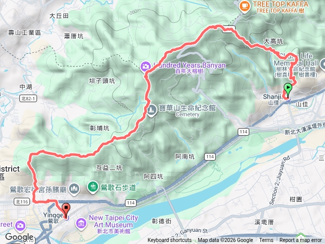 1150525山佳車站-樹抱石-光明山稜線預覽圖