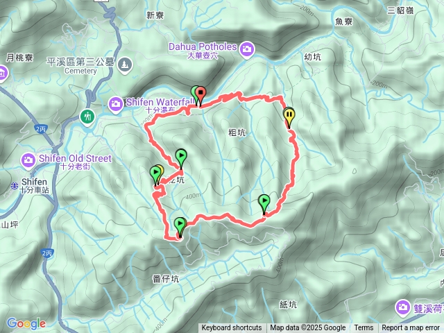 亁坑古道、石龜将軍、大佛寺、平湖步道、幼坑古道丶幼坑崙、大華車站