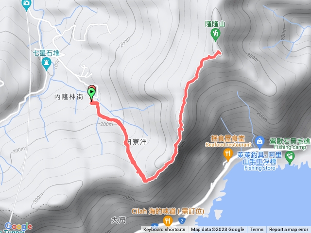 20231109聯合艦隊雪山尾稜3隆林山三叉峰池