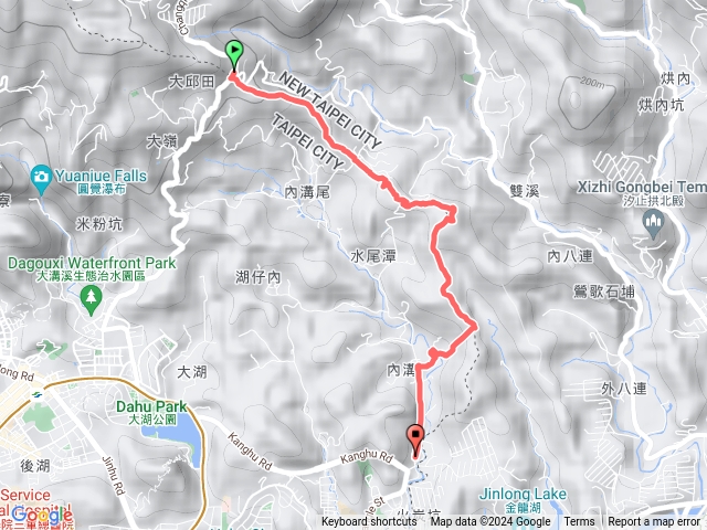 20240120內湖興善宮大丘田山東峰水尾潭山老鷲尖內溝山