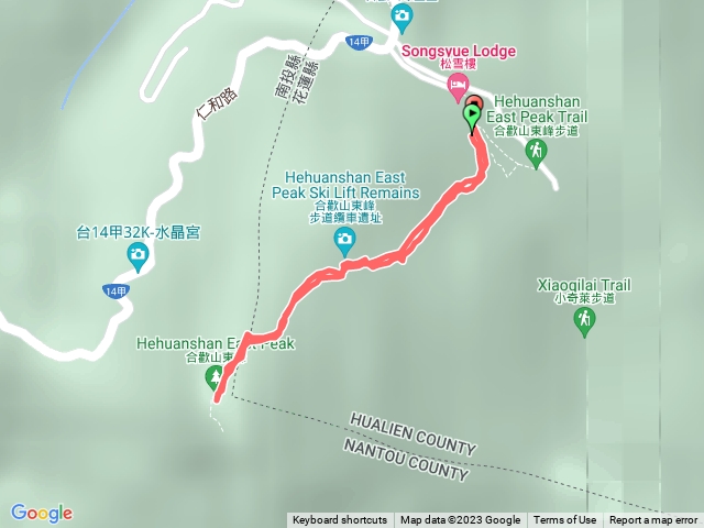 合歡東峰不休息