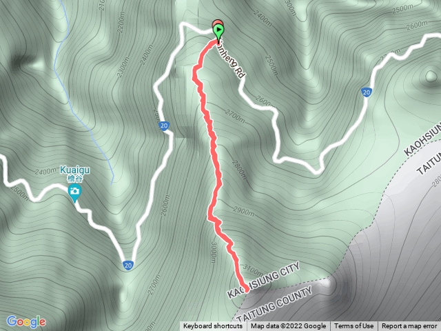 塔關山森林步道暢快登頂