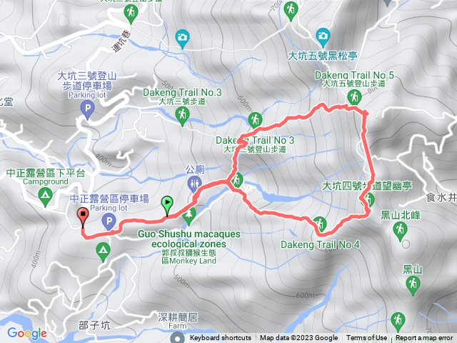 大坑四號步道接3-1號O環