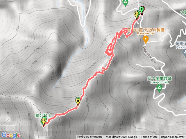 鵝公髻山（第一登山口）