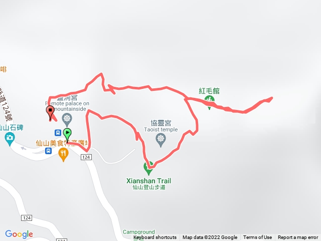 靈洞宮-仙山來回