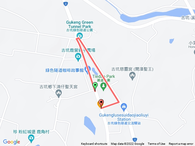 雲林古坑綠色隧道