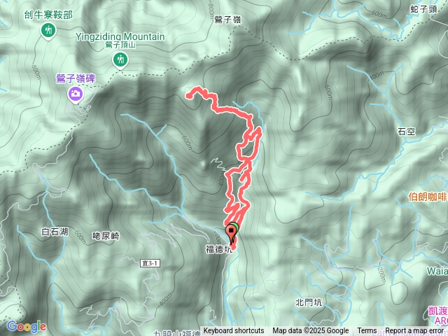頭城 福德坑-八八峰8字型
