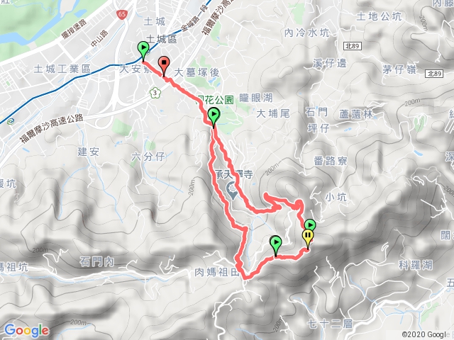 朝山步道-天上山