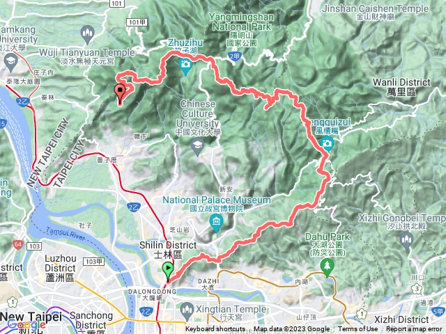 20230122-陽明山東西25連峰（第6刷）&10連峰（第26刷）-圓山起登