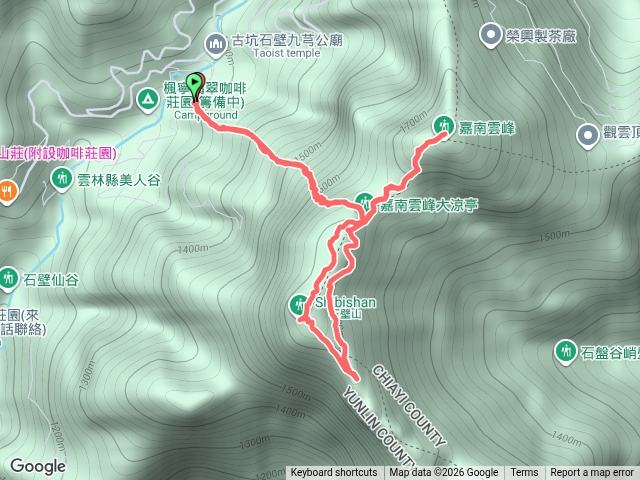 嘉南雲峰-石壁山-好望角預覽圖