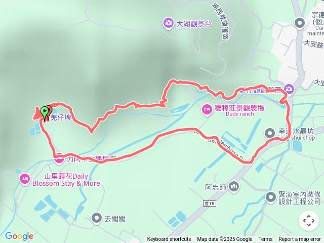 員山隘勇古道，羌仔埤，鼻仔頭公園